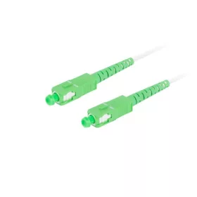   Lanberg Optikai patch SM SC/APC-SC/APC szimplex 10m LSZH G657B3 3.0mm fehér