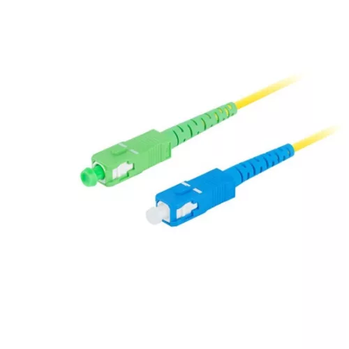 Lanberg Optikai patch SM SC/APC-SC/UPC szimplex 5m LSZH G657A1 3.0mm sárga