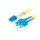 Lanberg Optikai patch SM SC/UPC-LC/UPC duplex 0.5m LSZH G657A1 3.0mm sárga