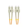 Lanberg Optikai patch MM SC/UPC-SC/UPC duplex 2m LSZH OM2 50/125 3.0mm narancssárga