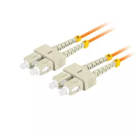   Lanberg Optikai patch MM SC/UPC-SC/UPC duplex 5m LSZH OM2 50/125 3.0mm narancssárga