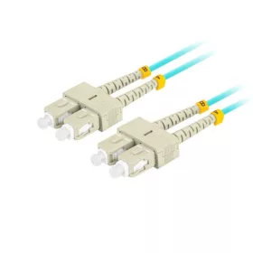   Lanberg Optikai patch MM SC/UPC-SC/UPC duplex 2m LSZH OM3 50/125 3.0mm aqua