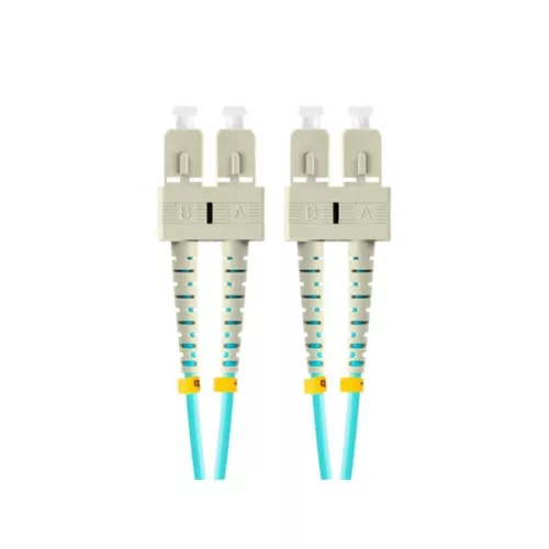 Lanberg Optikai patch MM SC/UPC-SC/UPC duplex 2m LSZH OM3 50/125 3.0mm aqua