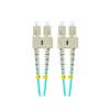 Lanberg Optikai patch MM SC/UPC-SC/UPC duplex 5m LSZH OM3 50/125 3.0mm aqua