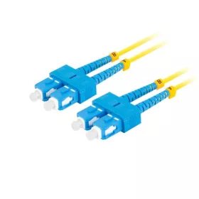   Lanberg Optikai patch SM SC/UPC-SC/UPC duplex 2m LSZH G657A1 3.0mm sárga