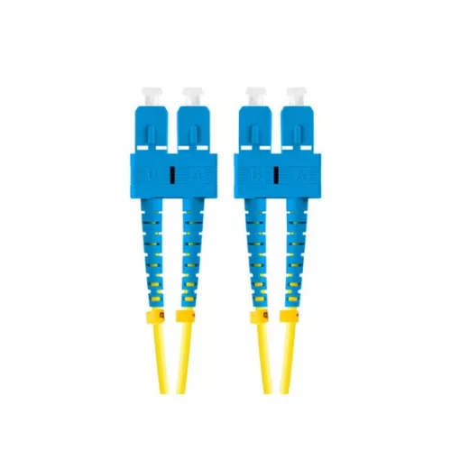 Lanberg Optikai patch SM SC/UPC-SC/UPC duplex 10m LSZH G657A1 3.0mm sárga