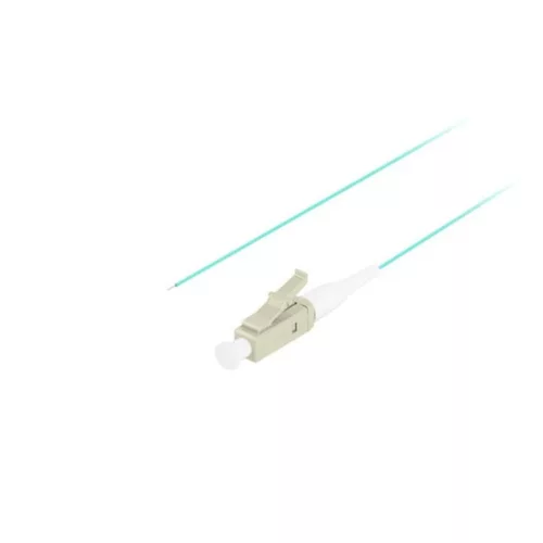 Lanberg Optikai pigtail MM LC/UPC OM3 50/125 aqua EASY STRIP 2m