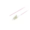Lanberg Optikai pigtail MM LC/UPC OM4 50/125 lila EASY STRIP 2m