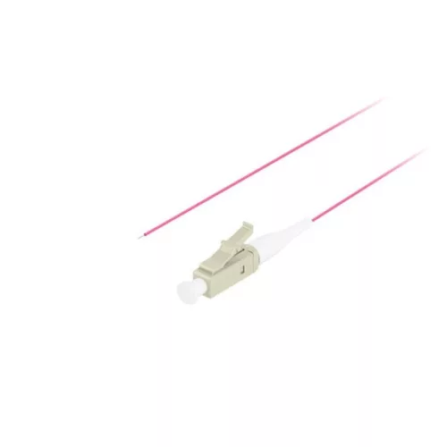 Lanberg Optikai pigtail MM LC/UPC OM4 50/125 lila EASY STRIP 2m