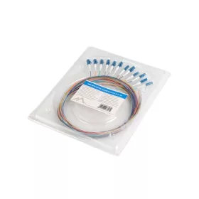   Lanberg Optikai pigtail SM 12xLC/UPC 9/125 G657A1 színes SEMI TIGHT 2m