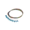 Lanberg Optikai pigtail SM 12xLC/UPC 9/125 G657A1 színes SEMI TIGHT 2m