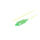 Lanberg Optikai pigtail SM SC/APC 9/125 G657A1 sárga EASY STRIP 2m