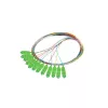 Lanberg Optikai pigtail SM 12xSC/APC 9/125 G657A1 színes EASY STRIP 2m