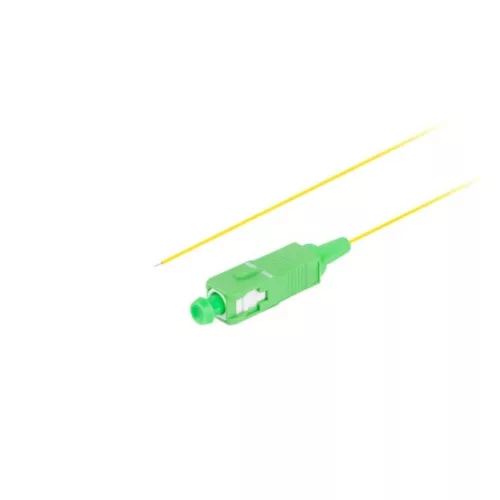 Lanberg Optikai pigtail SM SC/APC ST 9/125 G657A1 sárga 2m
