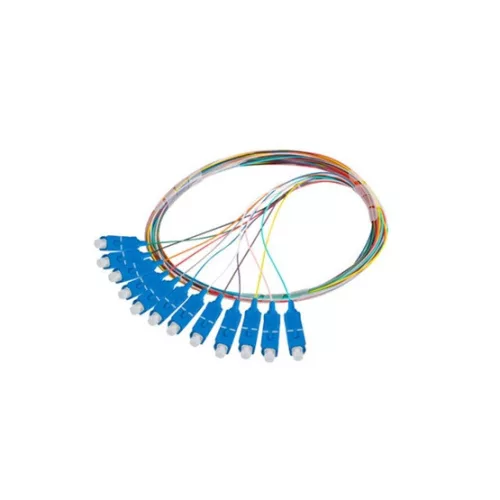Lanberg Optikai pigtail SM 12xSC/UPC 9/125 G657A1 színes EASY STRIP 2m