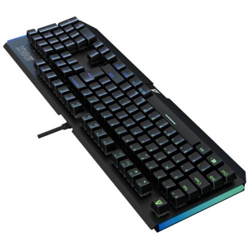 AVAX FS01 Full size mechanikus vezetékes alumínium billentyűzet Outemu barna switch