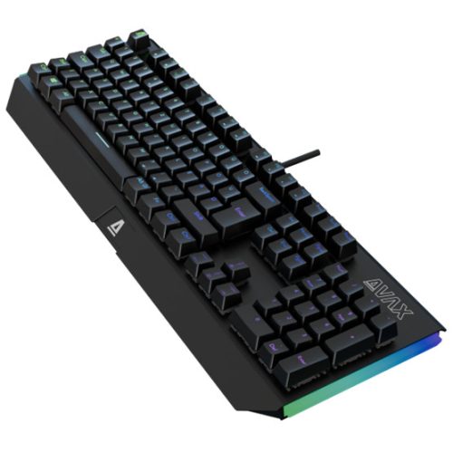 AVAX FS01 Full size mechanikus vezetékes alumínium billentyűzet Outemu barna switch