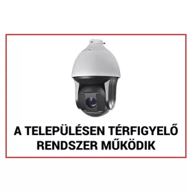 Műanyag figyelmeztető tábla FTB-KMT02