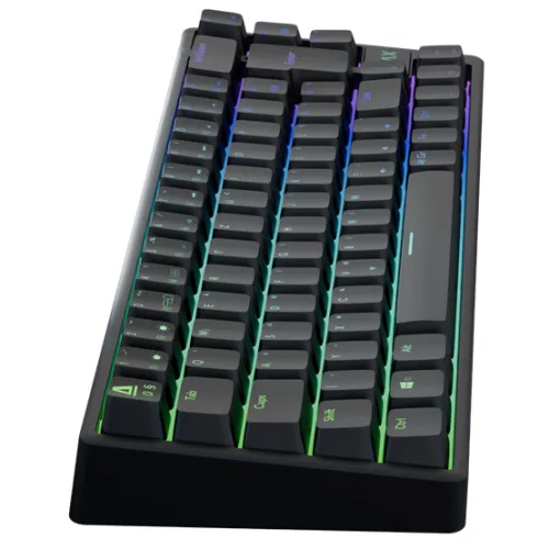 AVAX GM01 PRO 65% RGB tri-mode mechanikus billentyűzet Gateron barna switch, magyar kiosztás
