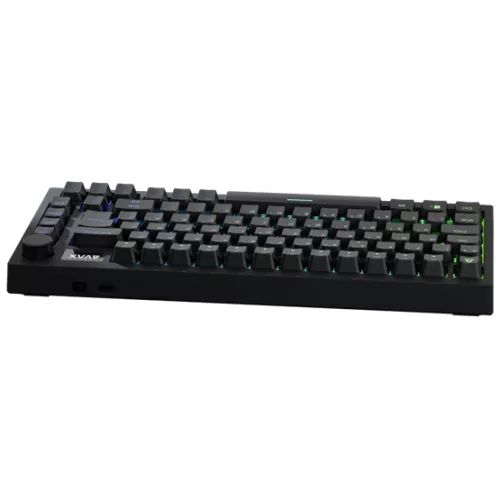 AVAX GM02 75% Gasket RGB mechanikus vezetékes billentyűzet Outemu barna switch