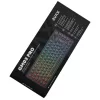 AVAX GM02 PRO 75% Gasket RGB tri-mode mechanikus billentyűzet Gateron piros switch, magyar kiosztás