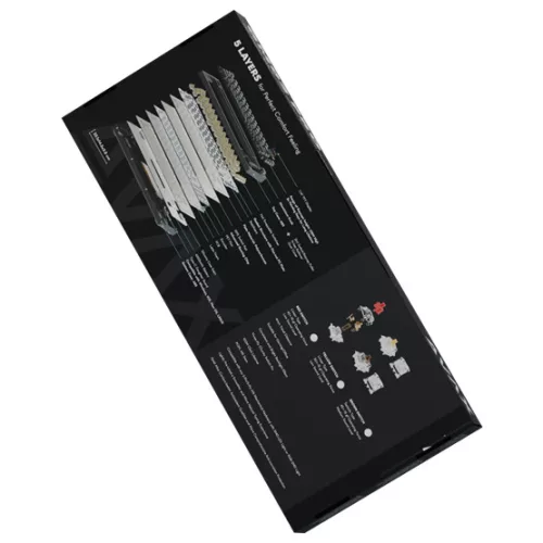 AVAX GM02 PRO 75% Gasket RGB tri-mode mechanikus billentyűzet Gateron piros switch, magyar kiosztás