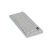 AVAX GM02 PRO Fehér 75% Gasket RGB tri-mode mechanikus billentyűzet Gateron sárga switch, magyar kiosztás