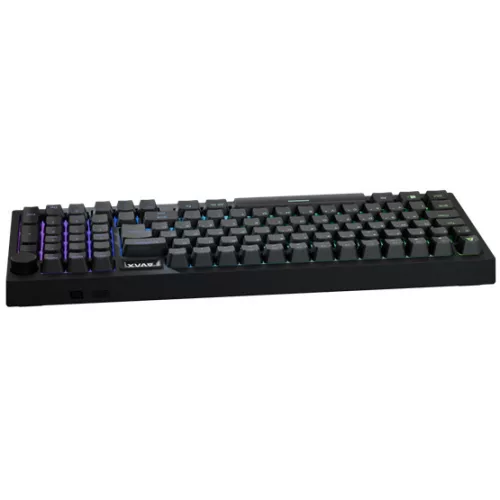 AVAX GM03 98% Gasket RGB mechanikus vezetékes billentyűzet Outemu piros switch