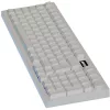 AVAX GM03 PRO Fehér 98% Gasket RGB tri-mode mechanikus billentyűzet Gateron sárga switch, magyar kiosztás