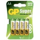GP elem Super alkáli ceruza (AA) GP15A-BL4 4db