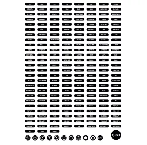 GRID Porsche 911 GT3 Cup (991) ButtonBox