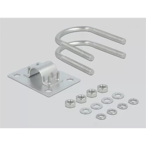 Delock 5G 3,3 - 3,8 GHz Antenna - 90417 (N-hüvely 8 dBi 50 cm irányítatlan, rögzített, kültéri, szürke)