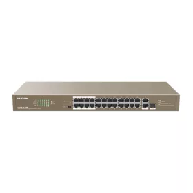   IP-COM Switch PoE - F1126P-24-250W (24x100Mbps + 2x1Gbps; 1x1Gbps SFP; 24 af/at PoE+ port; 230W)