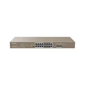   IP-COM Switch PoE - G1118P-16-250W (16x1Gbps; 2x SFP; 16 af/at PoE+ port; 230W, Rackbe szerelhető)