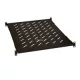 Legrand Rackszekrény polc - (19", 1U, fix, 600 mm mély, 4 ponton rögzíthető, 50kg, Linkeo, Fekete)