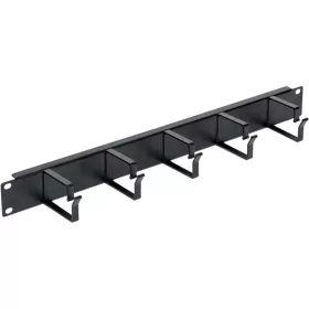   Legrand vízszintes rendezők - 2U, 19", gyűrűs, acél, csavaros rögzítés, vízszintes irányú