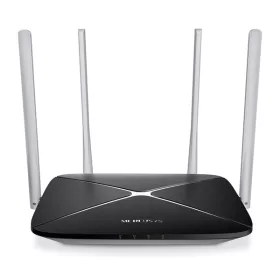   Mercusys Router WiFi AC1300 - AC12 (400Mbps 2,4GHz + 867Mbps 5GHz; 4port 100Mbps, WPA2)