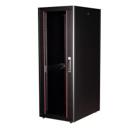   Equip Rackszekrény - EBF-32-6080-B-BAAA (19", 32U, 600x800mm, előre szerelt, fekete)