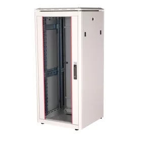  Equip Rackszekrény - EDF-26-6060-G-BIAA (19", 26U, 600x600mm, előre szerelt, szürke)