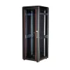Equip Rackszekrény - EDF-32-6060-B-BIAA (19", 32U, 600x600mm, előre szerelt, fekete)