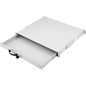   Equip Rackszekrény kiegészítő - EZD-1-G Cabinet Drawer, 1U, Grey