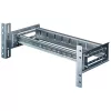 Equip Rackszekrény kiegészítő - EZR-DIN-4 DIN-Rail-Module 2U