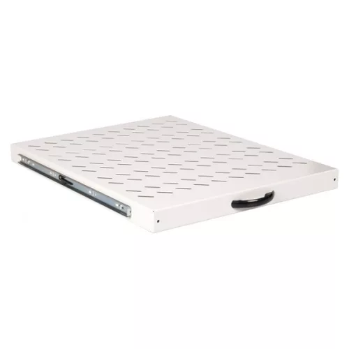 Equip Rackszekrény kiegészítő - EZVS-19-1-80-G (Kihúzható polc, 19", 1U, Mélység: 800mm, szürke)