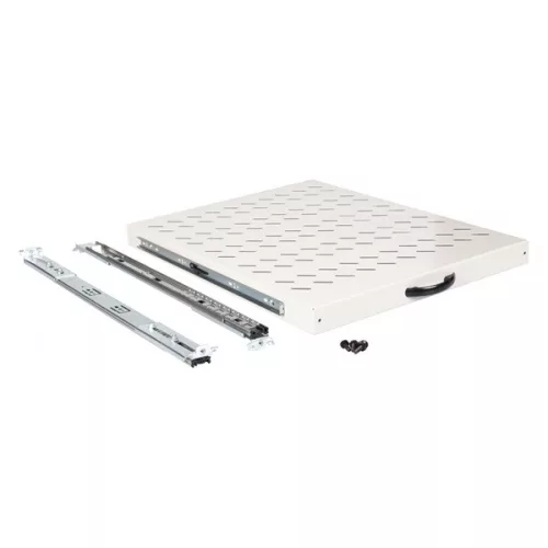 Equip Rackszekrény kiegészítő - EZVS-19-1-80-G (Kihúzható polc, 19", 1U, Mélység: 800mm, szürke)