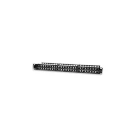   Manhattan Patch panel - CAT5e FTP árnyékolt patch panel, 48 portos, 1U, Fekete