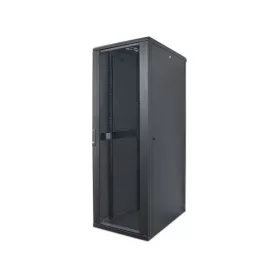   Manhattan Rackszekrény - 19" különálló kivitel (26U, 1322 (h) x 600 (w) x 800 (d) mm, IP20,  Flatpack, Fekete)