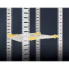 Manhattan Rackszekrény polc - 713726 (19", 1U, fix rögzítés, változtatható sínekkel: 350 - 550 mm mély, 20kg, szürke)