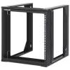 Manhattan Rackszekrény - 19" nyitott fali kivitel (9U, 493 (h) x 500 (w) x 450 (d) mm, Fekete)