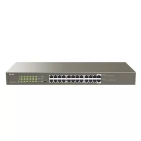   Tenda Switch PoE - TEG1124P-24-250W (24x1Gbps; 24 af/at PoE+ port; 225W; rack-mount)