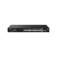 Tenda Switch Menedzselhető PoE - TEG2228P-24-410W (24x1Gbps + 2x1Gbps Uplink + 2xSFP;  24af/at PoE+ port; 410W; rack)